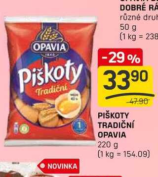 Opavia Piškoty tradiční 220g