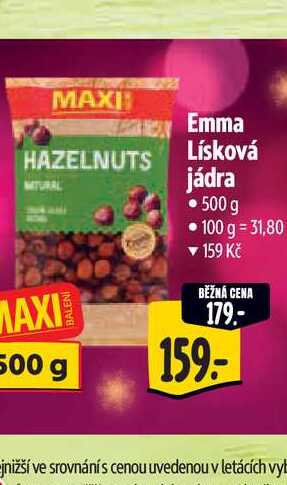  Emma Lísková jádra MAXI 500 g 