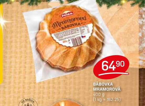 BÁBOVKA MRAMOROVÁ 400 g 