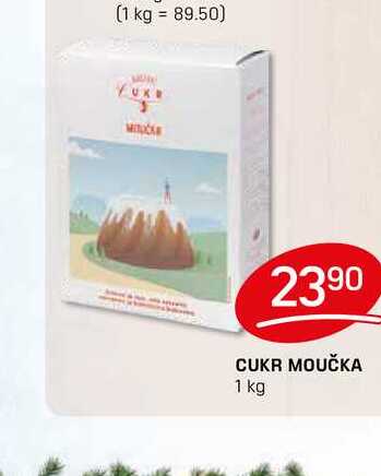 CUKR MOUČKA 1 kg 