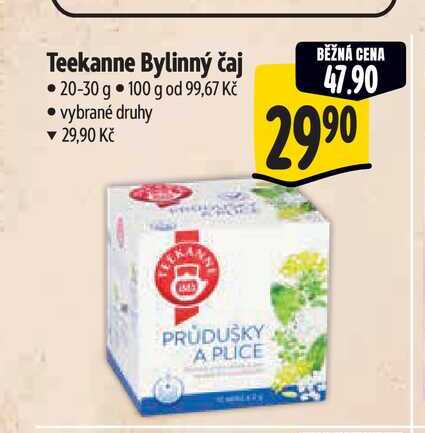 Teekanne Bylinný čaj 20-30 g