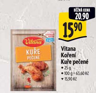 Vitana Koření Kuře pečené 25 g