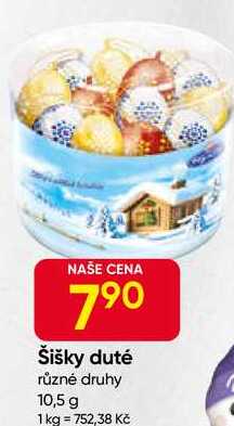 Šišky duté různé druhy 10,5 g