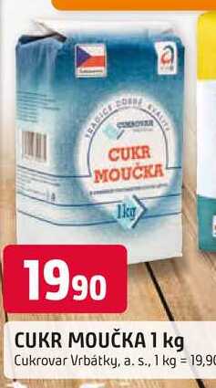 Cukrovar Vrbátky CUKR MOUČKA 1 kg