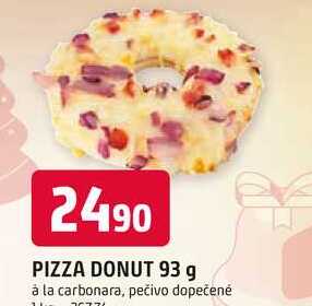 PIZZA DONUT 93 g à la carbonara