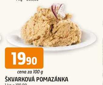 ŠKVARKOVÁ POMAZÁNKA 100g