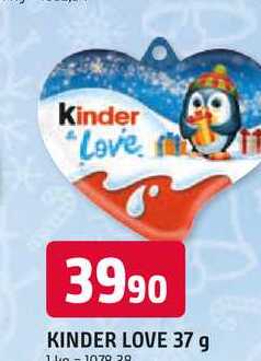 KINDER LOVE 37 g