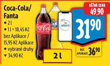 Coca-Cola/Fanta, 2 l