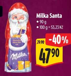 Milka Santa, 90 g