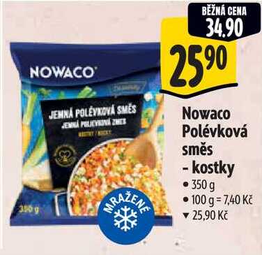 Nowaco Polévková směs - kostky, 350 g 