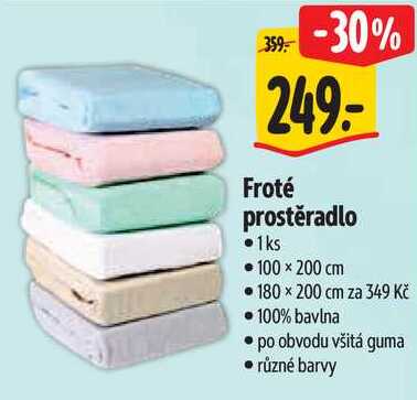 Froté prostěradlo