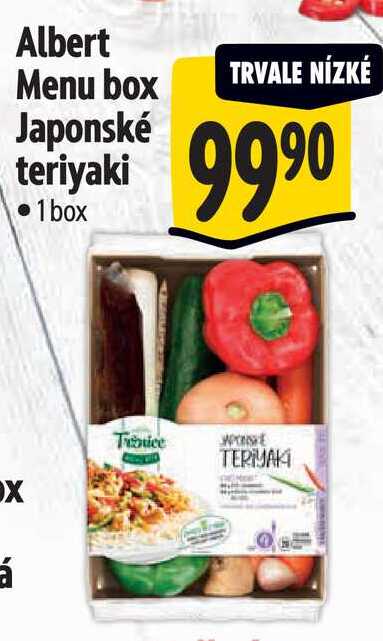 Albert Menu box Japonské teriyaki 