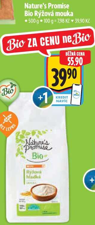 Nature's Promise Bio Rýžová mouka, 500 g