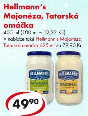 Hellmann's Majonéza, Tatarská omáčka, 405 ml