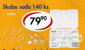 Skoba sada, 140 ks