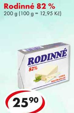 Rodinné 82%, 200 g 