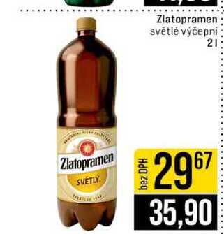 Zlatopramen světlé výčepní 2l