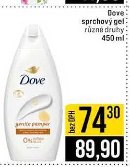 Dove sprchový gel různé druhy 450 ml