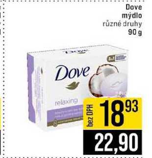Dove mýdlo různé druhy 90 g
