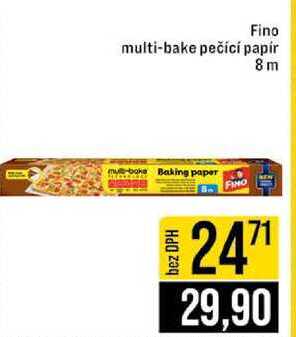 Fino multi-bake pečící papír 8m 