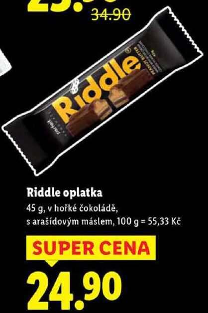 Riddle oplatka, 45 g