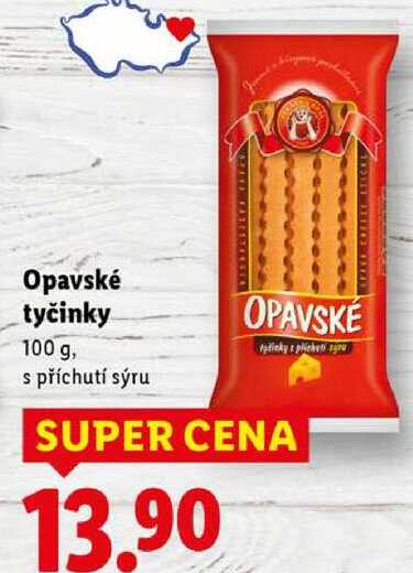 Opavské tyčinky, 100 g