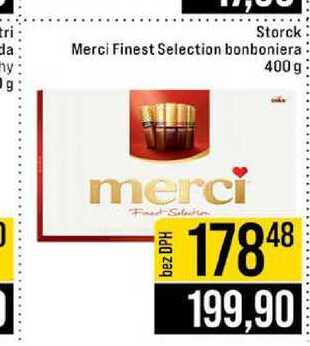 Starck Merci Finest Selection bonboniera 400 g 