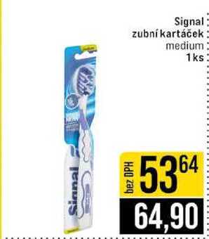 Signal zubní kartáček medium 1ks 