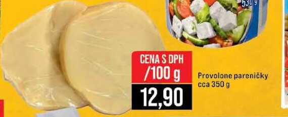 Provolone pareničky cca 350 g 100g