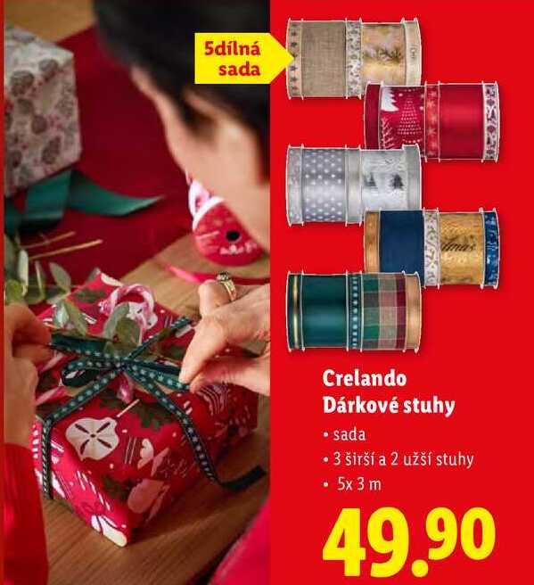 Crelando Dárkové stuhy 
