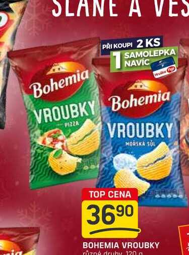 BOHEMIA VROUBKY různé druhy 120g