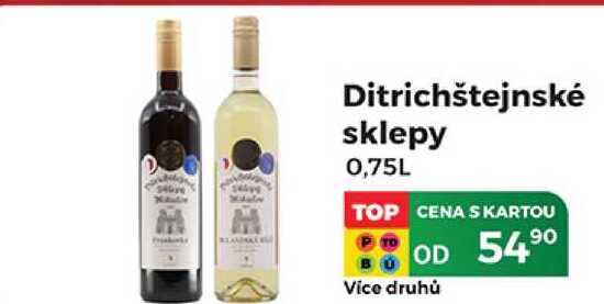 Ditrichštejnské sklepy 0,75 l