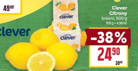 Clever Citrony balení, 500 g 