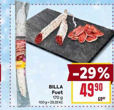 BILLA Fuet 170 g
