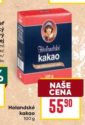 Holandské kakao 100 g 