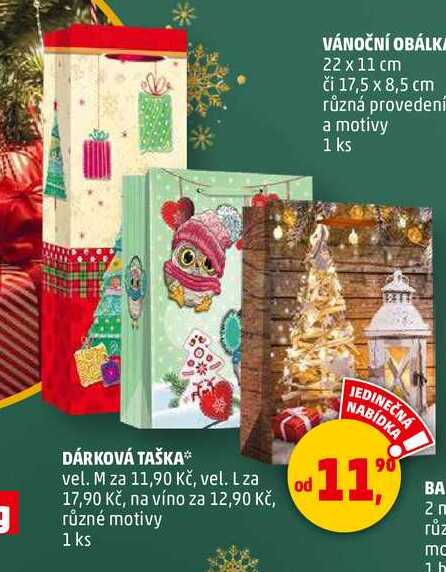 DÁRKOVÁ TAŠKA, 1 ks