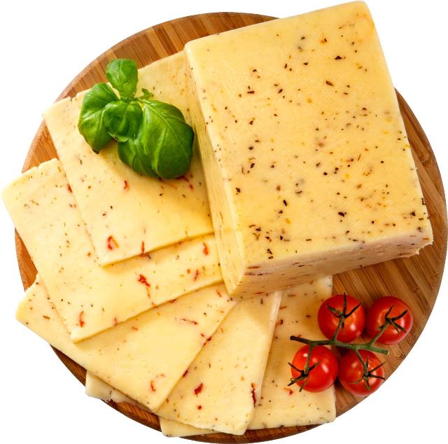 Excelent GOLD přírodní polotvrdý sýr rajče-bazalka