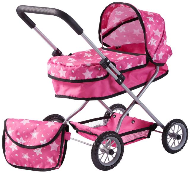 BAYER Kočárek pro panenky 35 x 56 x 55 cm