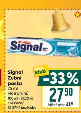 Signal Zubní pasta 75 ml