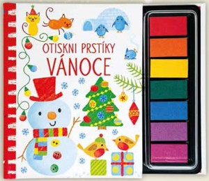 Otiskni prstíky Vánoce**