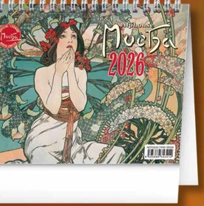 Stolní kalendář Alfons Mucha
