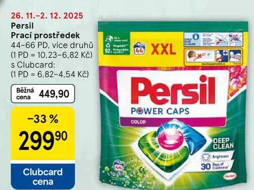 Persil Prací prostředek, 44-66 PD, více druhů 