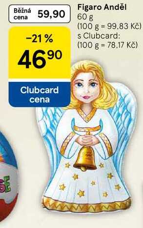 Figaro Anděl, 60 g
