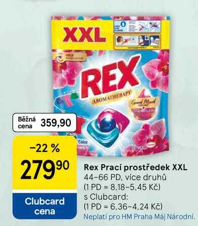 Rex Prací prostředek XXL, 44-66 PD, více druhů 