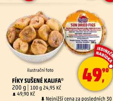 FÍKY SUŠENÉ KALIFA, 200 g