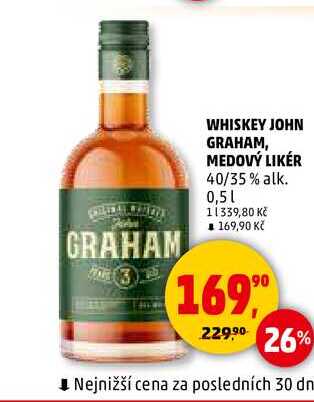 WHISKEY JOHN GRAHAM, 0,5 l