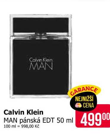 Calvin Klein MAN pánská EDT 50 ml 