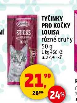 TYČINKY PRO KOČKY LOUISA, 50 g