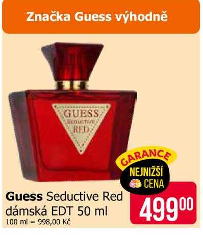 Guess Seductive Red dámská EDT 50 ml 