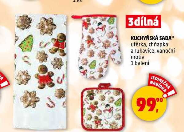 KUCHYŇSKÁ SADA, 1 balení